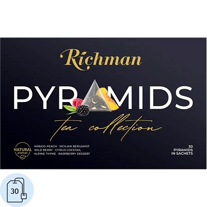 Чай Richman ассорти 30 пирамидок