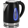 Чайник Vitek VT-WK1065 1.7л. 2000Вт черный/серебристый корп.:металл