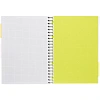 Бизнес-тетрадь 140л,кл,А4,SPIRAL BOOK Салатовый,евросп,обл.пл,раздел.84102