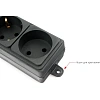Сетевой фильтр Power Cube 6р/3м, 16А/3,5кВт,3x1,0, черн(SPG6-B3M)