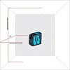 Построитель лазерных плоскостей INSTRUMAX ELEMENT 2D IM0110