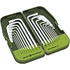 Набор ключей Дело Техники 1.5,2,2.5,3,4,5,6,8,10 мм и TORX 18 шт (564518)