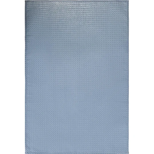 Полотенце вафельное Luscan 240 гр/м2, 40х70, яч7х7, серый, 3 шт/уп