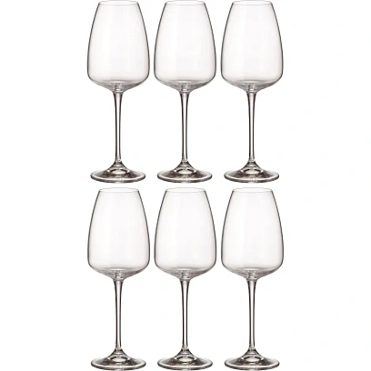 Набор бокалов для белого вина ANSER, 440 мл 6 шт