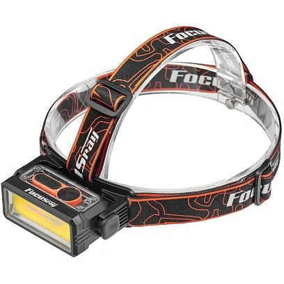 Фонарь налобный FOCUSray 1322 акку 18650 1200мАН 200люмен ,цифровой дисплей