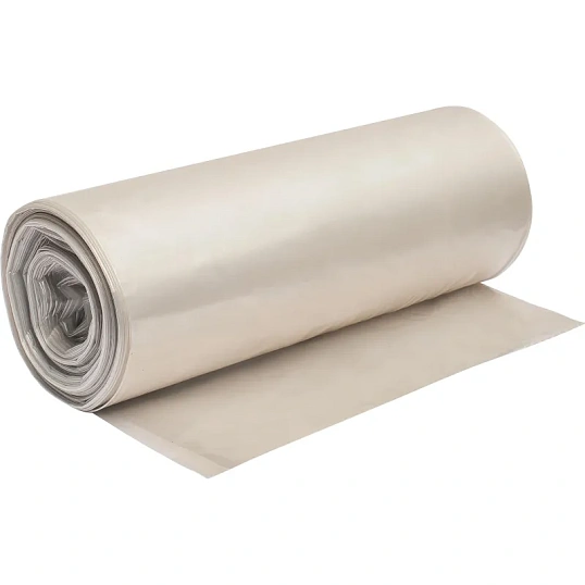 Мешки для мусора ПВД 200л 90х130см 50мкм прозрачные 10шт/рул ЭЛ