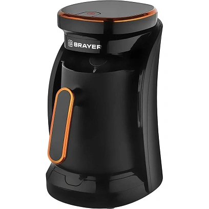 Кофеварка BRAYER 1143BR,500Вт,500мл,автооткл,пластик, автомат. Приготовл