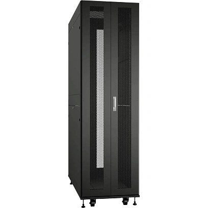 Шкаф напольный 19, 42U Cabeus ND-SC-42U60/120-BK 600x1200mm передн и задн