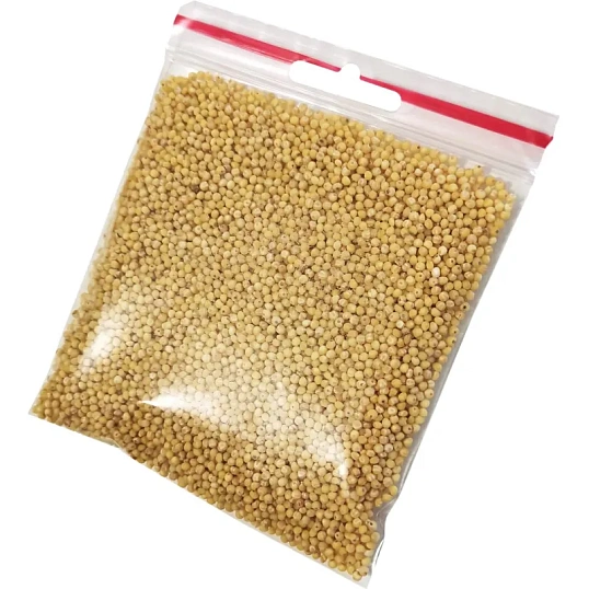 Пакет с замком (Zip Lock) с европодвесом 10 х 10 см, 60 мкм, 100 шт/уп