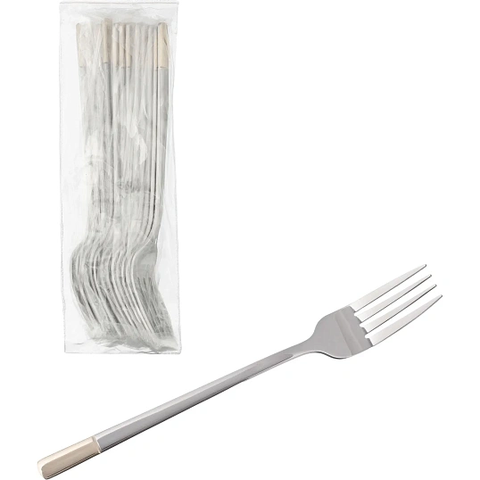 Вилка столовая Gallego Gold, нержавеющая сталь 410, 12шт/уп