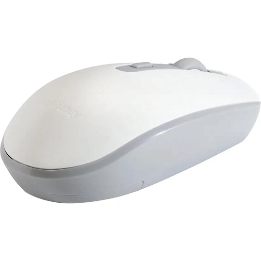 Мышь компьютерная Smartbuy ONE 280-W проводная бело-серая (SBM-280-WG)/40