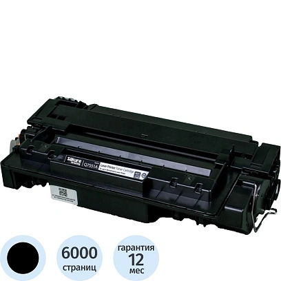 Картридж лазерный SAKURA Q7551A чер. для HP P3005