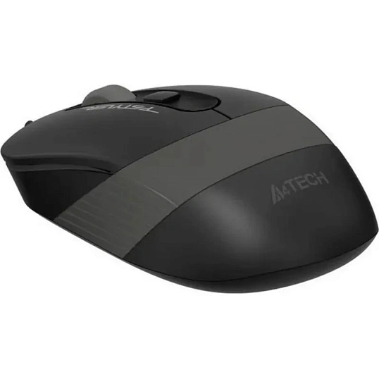 Мышь компьютерная A4Tech Fstyler FM10S черный/серый 1600dpi/USB/4but