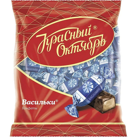 Конфеты шоколадные Васильки 250г