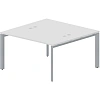 Столешница Easy Project 1380х680х25 (2 отв.)  Белый DFTG138X68BL