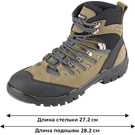 Ботинки мужские (WG2-19-NT), ПУ/Резина (р.41)