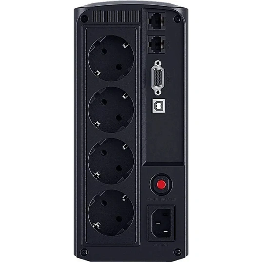 ИБП CyberPower VP1000ELCD лин.инт., 1000ВА/550Вт, 4xEURO