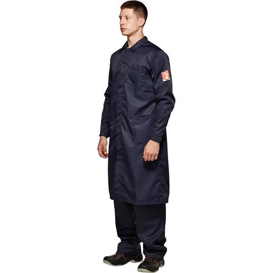 Халат защитный муж. КЩС (лавсан) (р.44-46) 170-176