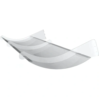 Экран для кондиционера настенного серии Симпл 1200 мм