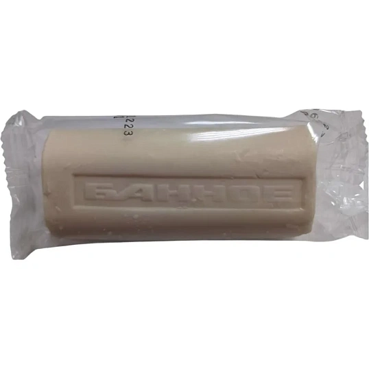 Мыло туалетное твёрдое Банное 100 гр. РМЗ в прозр.уп. 839365 , Т