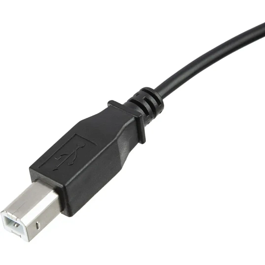 Кабель USB 2.0 AM/BM, 1.8м, чер (OAVDC001)