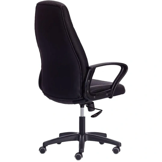 Кресло UT_Easy Chair Impreza, к/з, тк, сетка, чер/сер/мет,36-6/F68/36/TW-11