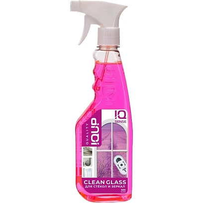 Средство для стекол и зеркал IQUP Clean Glass 500мл триггер