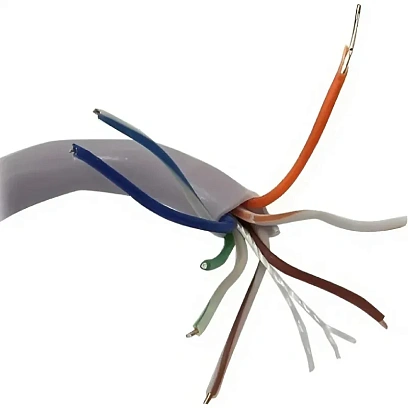 Кабель ExeGate UTP4-C5e-CCA-S25-IN-PVC-GY-305 UTP кат.5e <EX281817RUS