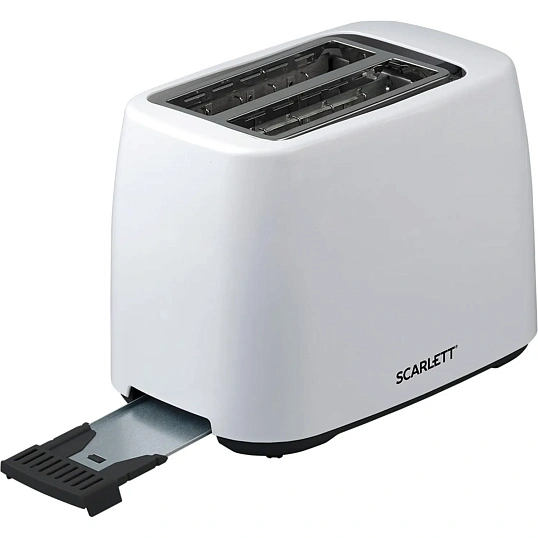 Тостер SCARLETT SC-TM11032, 800Вт, белый