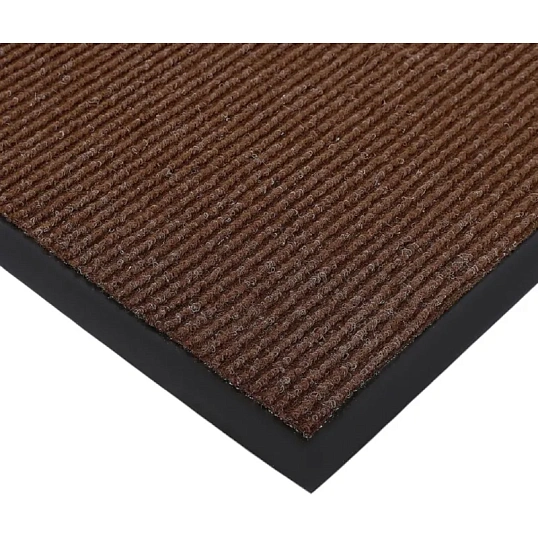 Коврик входной влаговпитывающий КОМФОРТ 90х150 см коричневый