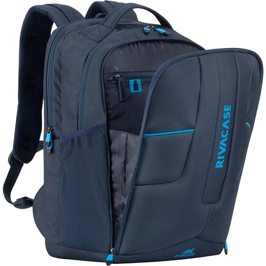Рюкзак для ноутбука RIVACASE 7861 dark blue Borneo-ECO 17.3 (28л) / 4