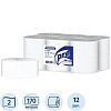 Бумага туалетная д/дисп Protissue 2сл бел цел 170м 12рул/уп С191