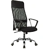 Кресло VB_EChair-508 TTW сетка/ткань/кожзам  черный хром