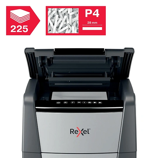 Шредер (уничтожитель) Rexel Optimum AutoFeed+ 225X 4ур.секр.,225лист,60л