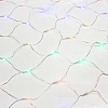 Гирлянда светодиодная Сеть 1,8х1,5м,прозрач ПВХ,180 LED Мультиколор 215-139