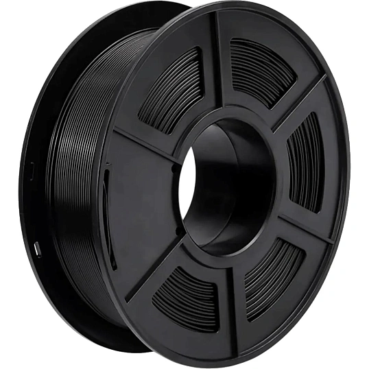Пластик NV PRINT PLA Black Черный для 3D печати диам.1.75мм 1кг