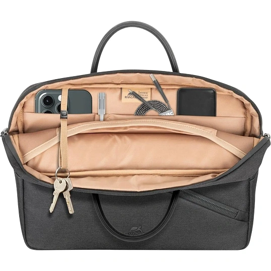 Сумка для ноутбука RIVACASE 8124 black Clark-ECO MacBook Air15, ноут.14 /6