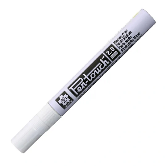 Маркер лаковый Sakura Pen-Touch 2 мм желтый XPFKA302