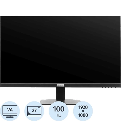 Монитор Lightcom 27 V-Plus ПЦВТ.852859.500 VA HDMI HAS 100Hz DP FHD