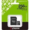 Карта памяти micro SDXC Kingston Canvas Select Plus Gen3 адапт. SDCS3/256GB