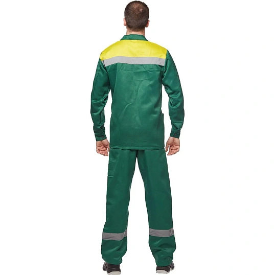 Костюм летний муж л02-КБР кур/бр зел/желт 44-46/182-188