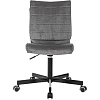 Кресло VB_EChair 303 серый Light-19 крестов. металл черный