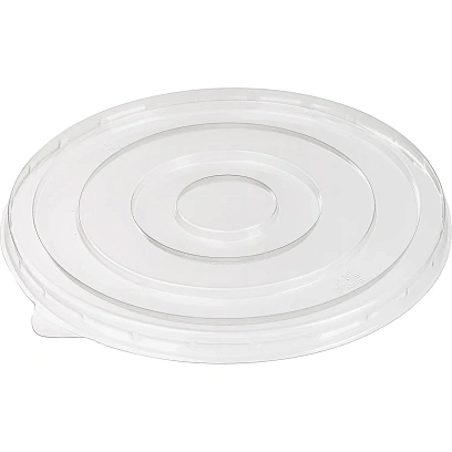 Крышка PET OSQ Round Bowl 750/1000MP (плоская), 155x18мм, прозрач.,270шт/уп
