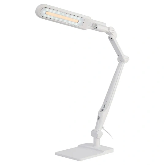 Светильник настольный  ЭРА NLED-497-12W-W светодиодный на струбцине, белый