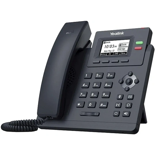 IP-телефон Yealink SIP-T31P, 2 акк., PoE, БП в комплекте