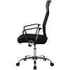Кресло BN_Hg_EChair-588 TTW сетка/ткань/кожзам черный хром