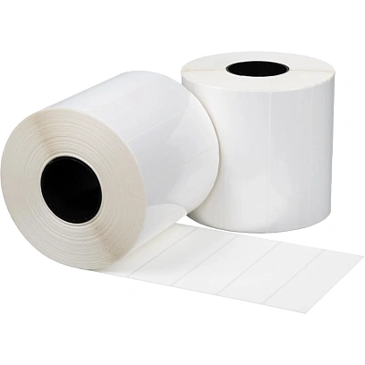 Термотрансферные этикетки ПП 100х30, 2000шт/рул, вт.40,15рул/уп(ИТ)