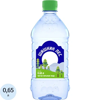 Вода питьевая Шишкин Лес негазированная пэт 0,65л