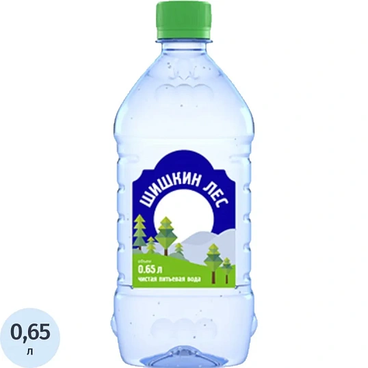 Вода питьевая Шишкин Лес негазированная пэт 0,65л
