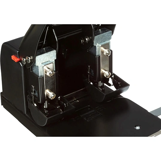 Дырокол мощный Attache до 100 листов, металлический, черный